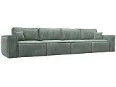 Диван прямой Лига-081 НПБ МегаЛонг ( BRUT 08 зеленый )