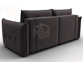 Диван прямой Лига-100 НПБ ( SEVEN 727 коричневый )