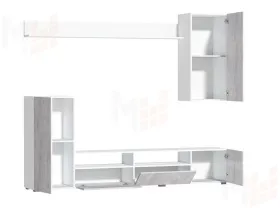 Гостиная Аллегро 2 Белый/Цемент Светлый