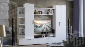 Гостиная Дакота Белый Ясень