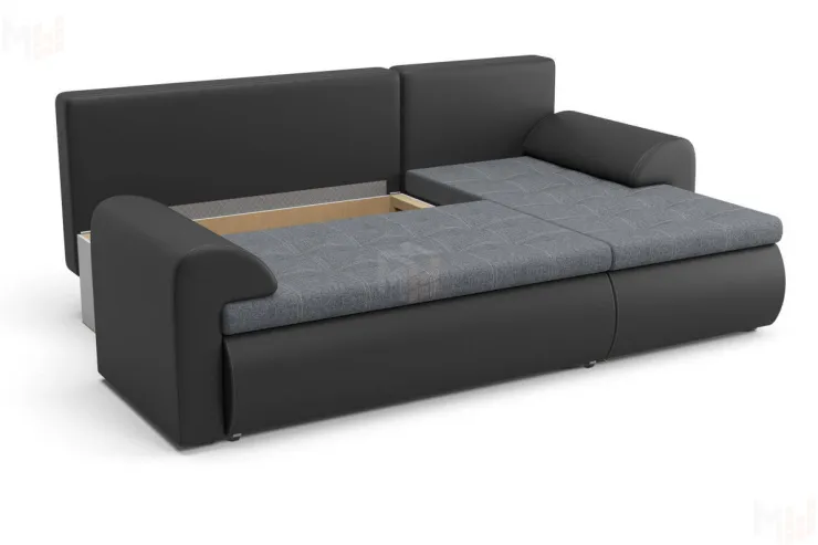 Угловой диван Цезарь (правый) серый