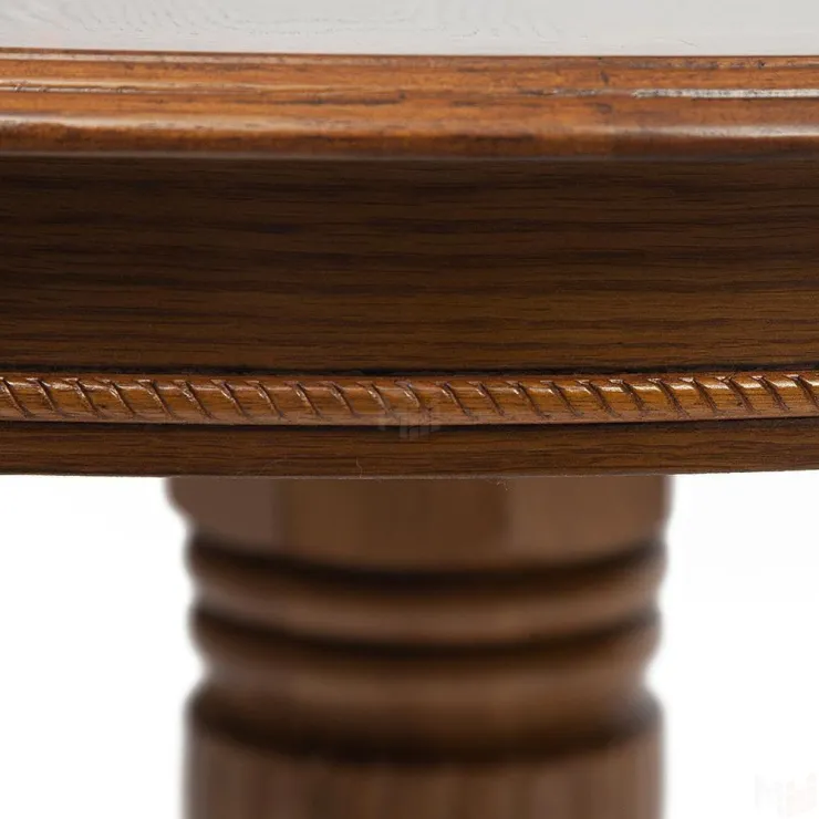 СТОЛ ОБЕДЕННЫЙ КРУГЛЫЙ РАСКЛАДНОЙ ROCHESTER -STC- (4260-STC) HN Glaze (13199)