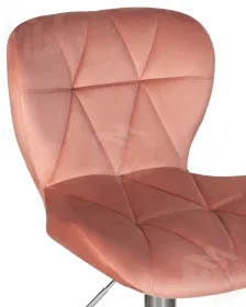 Стул барный DOBRIN BARNY (пудрово-розовый велюр (MJ9-32))