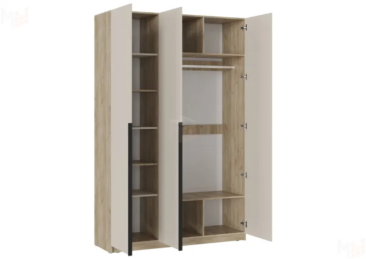 Шкаф 3-х створчатый Бохо ШК-004