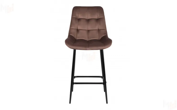 Полубарный стул Эйден Confetti coffee/черный