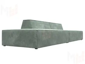 Диван прямой модульный Монс лофт ( BRUT 08 зеленый )