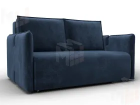 Диван прямой Лига-117 ( TOWER 13 синий )