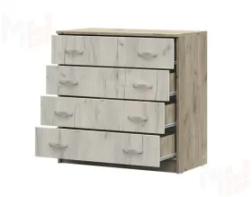 Комод 4 ящика Басса КМ 554 М дуб крафт