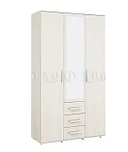 Шкаф Белла 3-х створчатый (сандал)