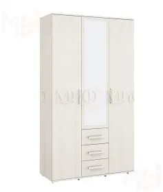 Шкаф Белла 3-х створчатый (сандал)