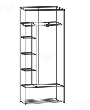 Шкаф-купе Ольга-Милк 10.1 Винтерберг