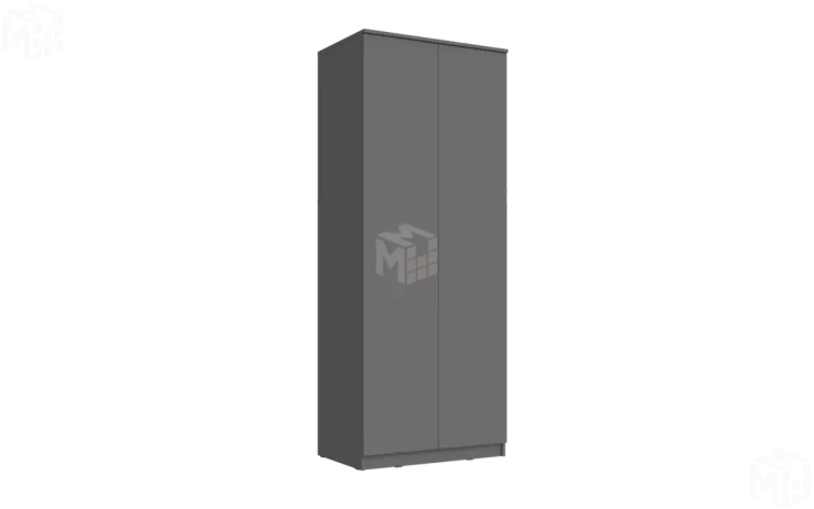 Шкаф Челси 2-х ств платяной (графит)