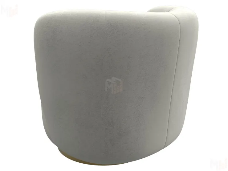 Кресло Лига-072 ( велюр TOWER 01 молочный )