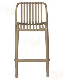 Стул полубарный DOBRIN CHLOE (бежевый)