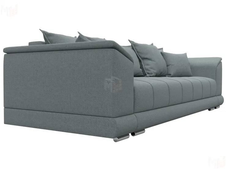 Диван прямой НордСтар НПБ ( Амур 07 серый )