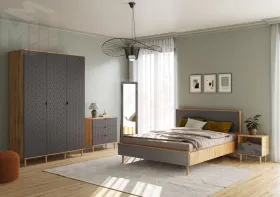 Зеркало напольное Калгари Графит