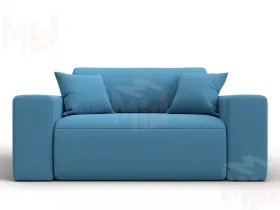 Кресло Лига-036 НПБ ( Амур голубой )