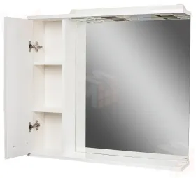 Шкаф-зеркало Cube 65 Эл. левый/правый Домино