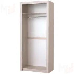 Шкаф Октава 2С со штангой (дуб клабхаус серый)