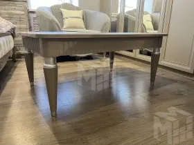 Столик прямоугольный  Гравита серый камень