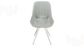 Стул Марвел  К4 Исп. 2 Белый матовый Велюр Confetti Silver