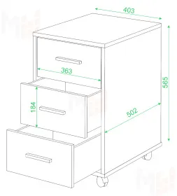 Тумба выкатная ТС-1