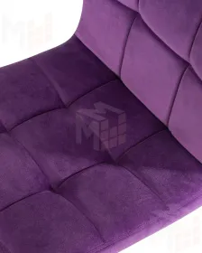 Стул барный DOBRIN DOMINIC (фиолет велюр (MJ9-58))