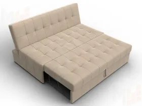 Диван прямой Лига-107 (160) ( SEVEN 729 бежевый )