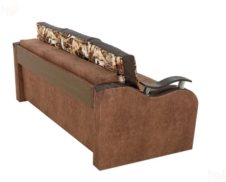 Еврософа Наполеон-3 коричневый велюр