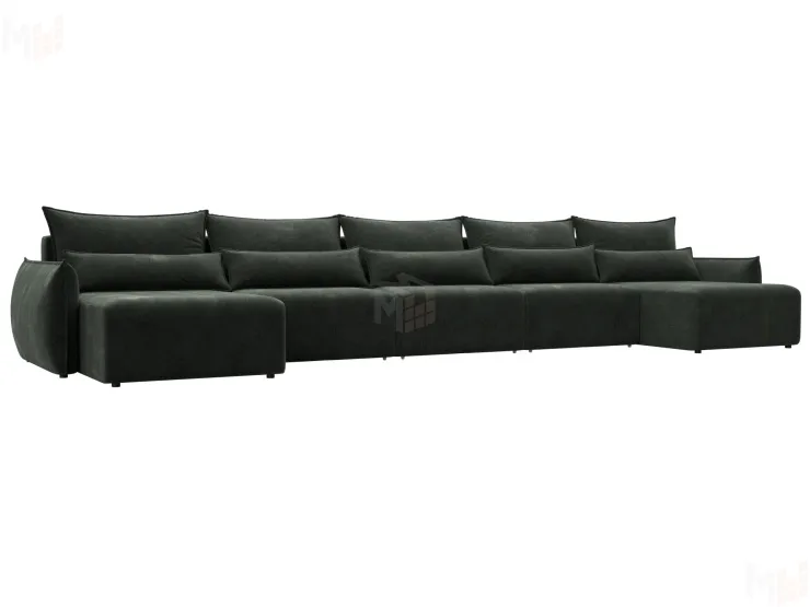 Диван П-образный Лига-051 НПБ МегаЛонг