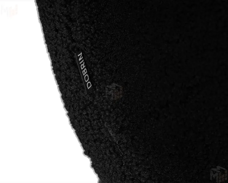 Стул обеденный DOBRIN MILO (черные ножки, черный букле (UF992-12))