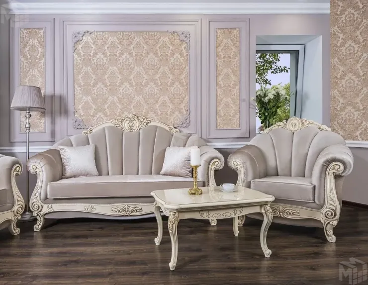 Комплект Марселла крем глянец