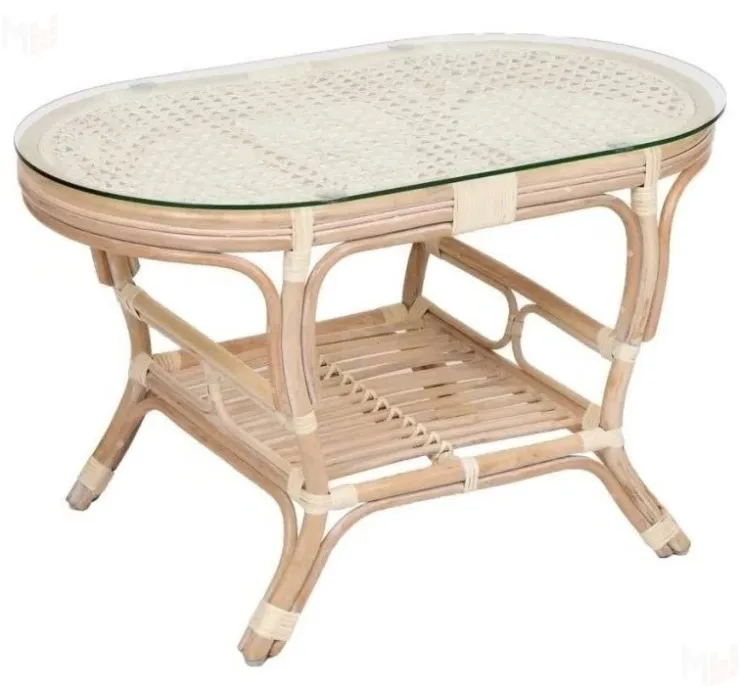 Столик из ротанга 02/15 овальный