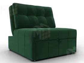 Кресло-кровать Лига-107 (80) ( SEVEN 626 зеленый )