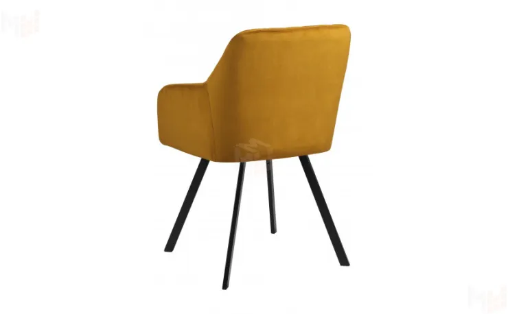 Кресло поворотное Барли Confetti chai tea/черный