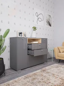 Комод Ланс К-303 графит