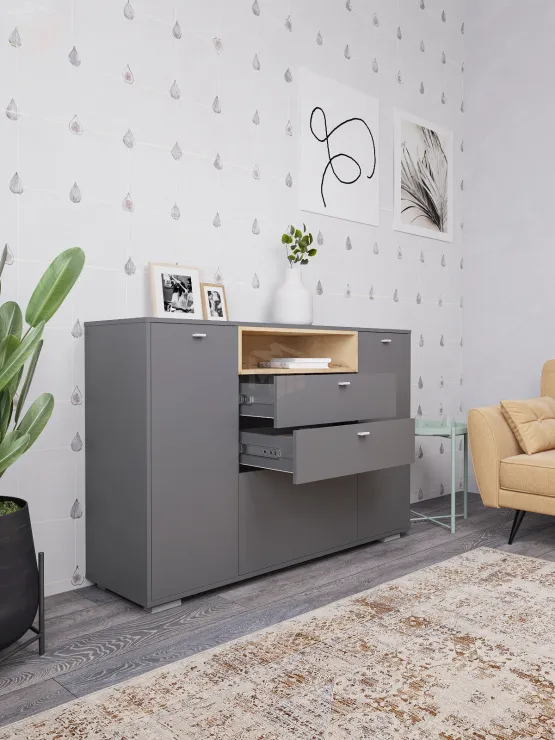 Комод Ланс К-303 графит