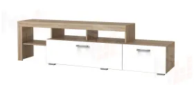 Тумба большая ТБС-2000 СОНАТА Дуб Сонома - Белый глянец