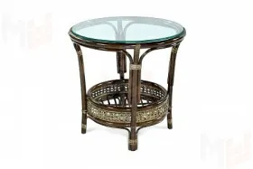 Стол из ротанга «Пеланги» круглый