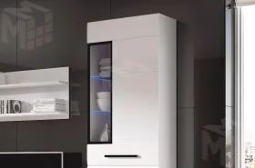 Шкаф-витрина Кёль 1960 Белый