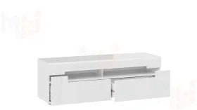 Тумба для ТВ Фьюжн - ТД-260.03.12 Белый, Белый глянец