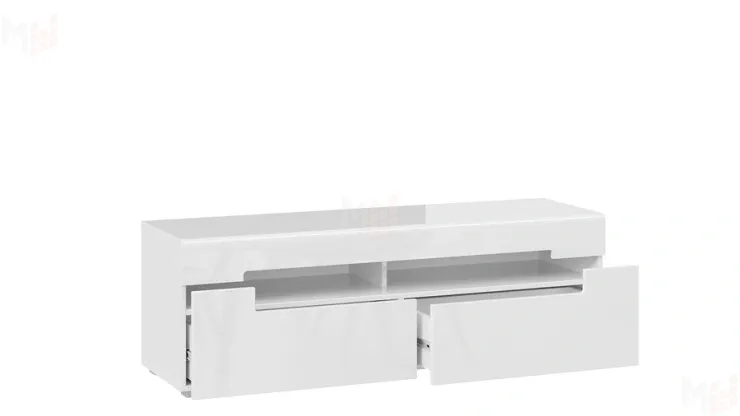 Тумба для ТВ Фьюжн - ТД-260.03.12 Белый, Белый глянец