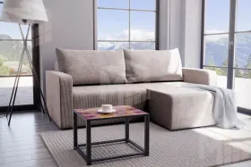 Угловой диван-кровать Брайтон Бежевый