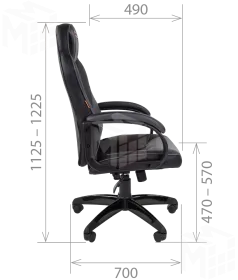 Кресло для геймеров CHAIRMAN GAME 17