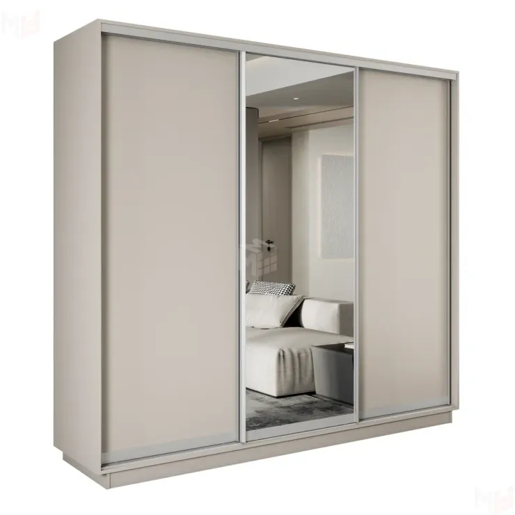 Шкаф-купе Экспресс трио 1 зеркало 2100 (Кашемир)