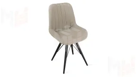 Стул Марвел К3 Исп. 2 Черный муар Велюр Confetti Smoke