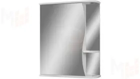 Зеркало-шкаф Волна-1 55 см левый