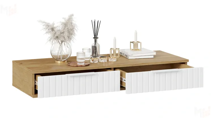 Стол туалетный Хилтон - 402.007.000 Белый матовый