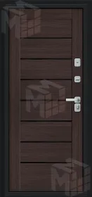 Входная металлическая дверь Thermo Техно Декор-2 Wenge 