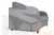 Диван Алекс-2 серый
